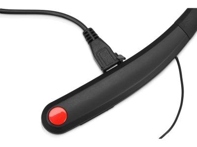 Беспроводные наушники с микрофоном Soundway, черный/красный