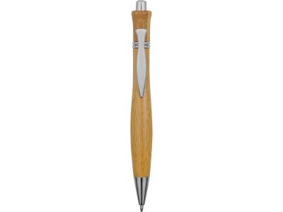 Подарочный набор Kyoto bamboo с ручкой и зарядным устройством, темно-коричневый