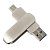 USB flash-карта CIRCLE OTG Type-C (32Гб), серебристая, 6,5х1,5х0,82 см, металл