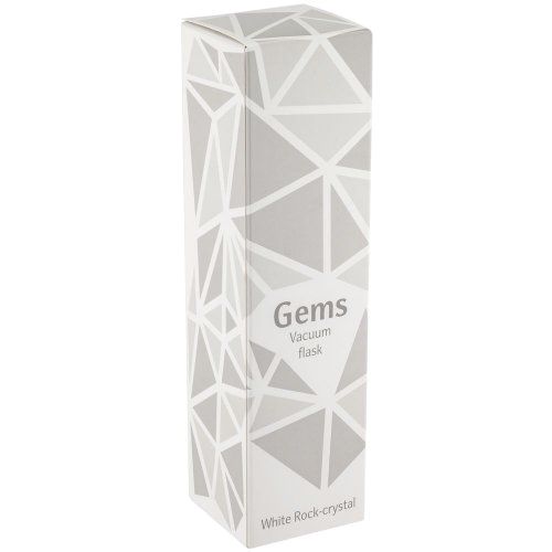 Термос Gems White Rock Crystal, белый горный хрусталь