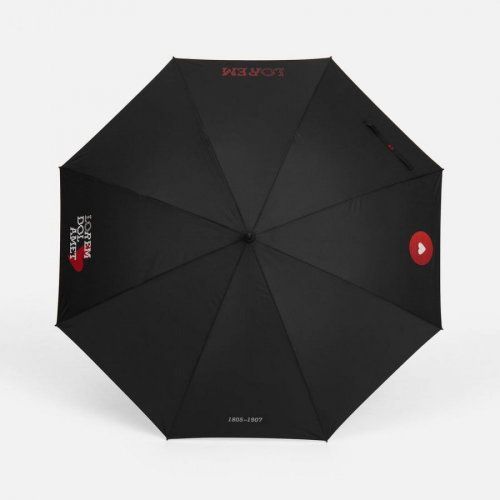 Зонт-трость Rainzee, черный