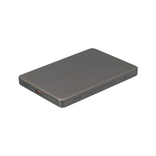 Внешний аккумулятор Оникс PD (Onyx PD) 5000mAh с функцией беспроводной зарядки 15W, серый
