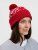 Шапка Adventino, красный с молочным Шапка Adventino, красный с молочным
