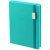 Ежедневник New Factor Metal, бирюзовый Ежедневник New Factor Metal, бирюзовый